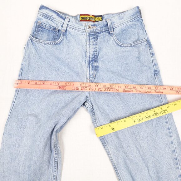 Vintage 90s Santana Parasuco High Waist Mom Jeans Women's Women's 32 (30x28) - Picture 12 of 13